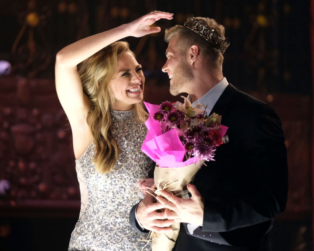 Hannah Brown and Luke P. on "The Bachelorette"