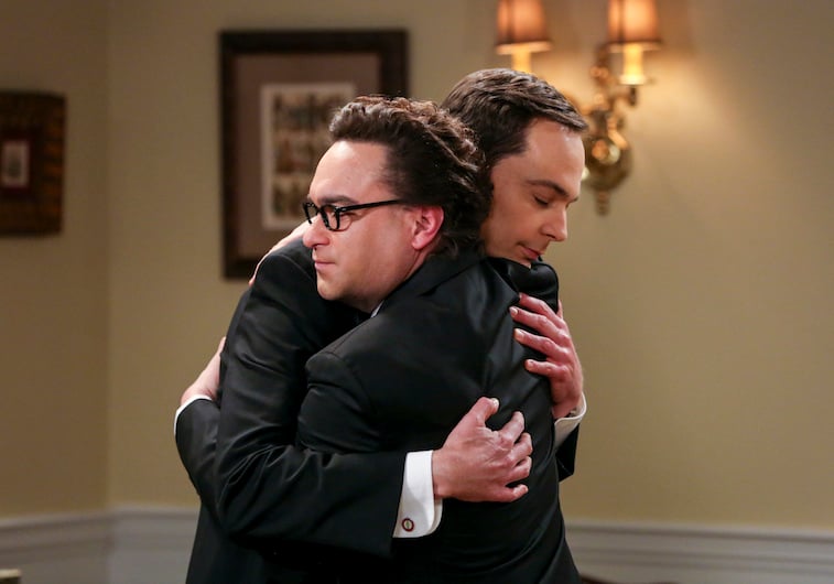 Jim Parsons and Johnny Galecki