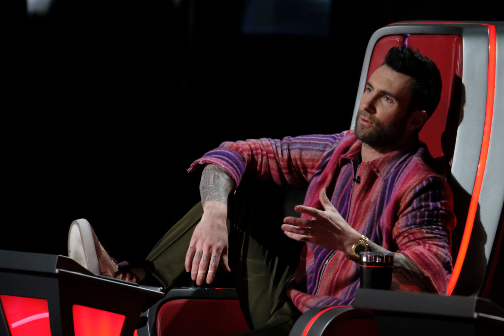 Adam Levine on "The Voice"
