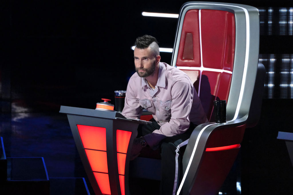 Adam Levine on "The Voice"