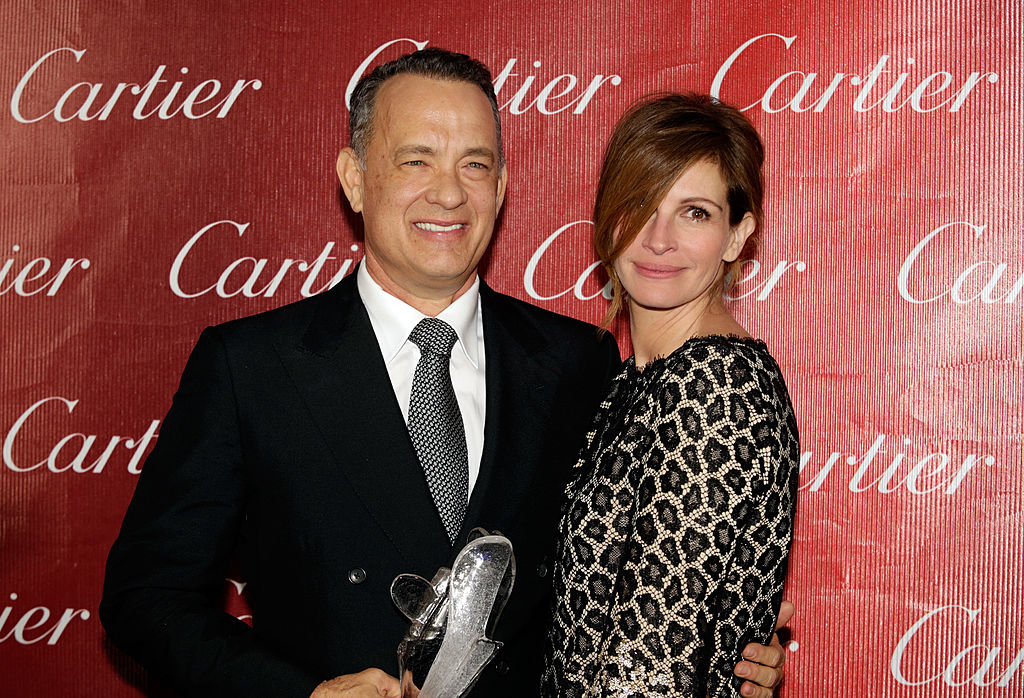 Red carpet photo of Julia Roberts and Tom Hanks