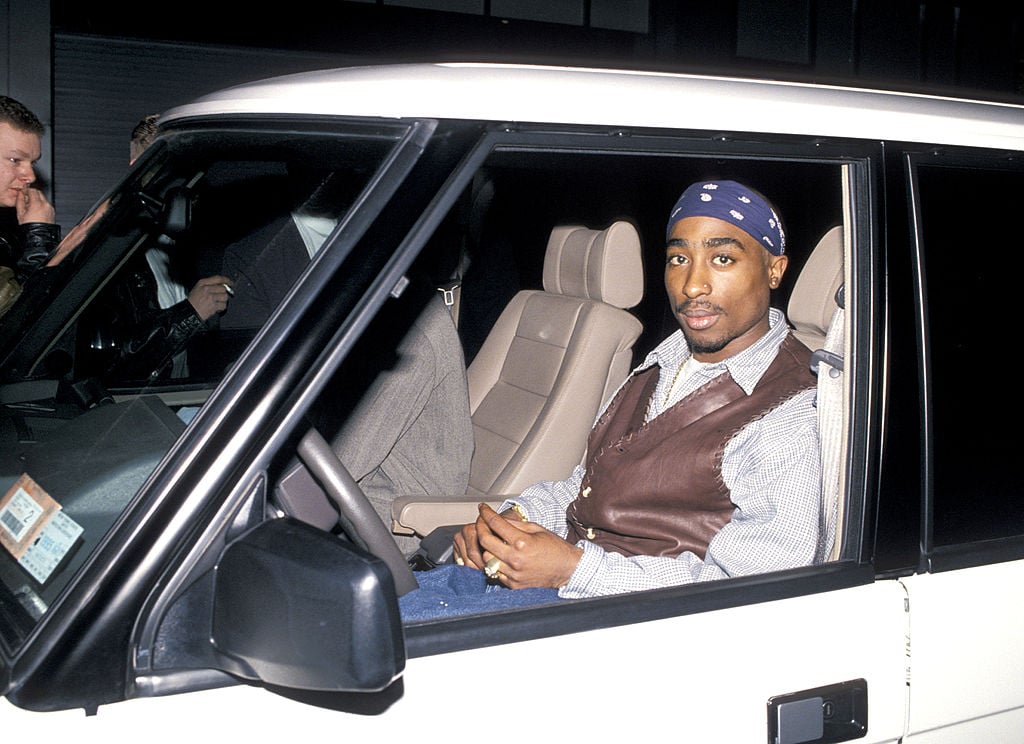 Rapper Tupac Shakur in 1994