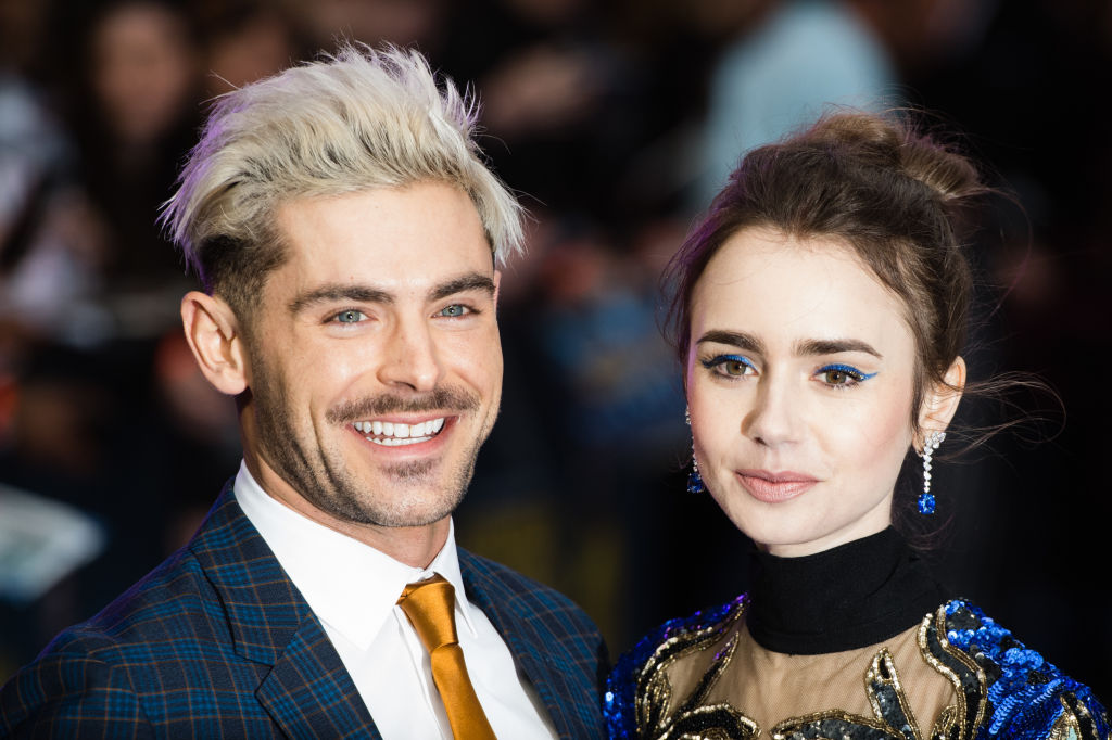 Zac Efron and Lily Collins attend the "Extremely Wicked, Shockingly Evil and Vile" European premiere|Samir Hussein/Samir Hussein/WireImage