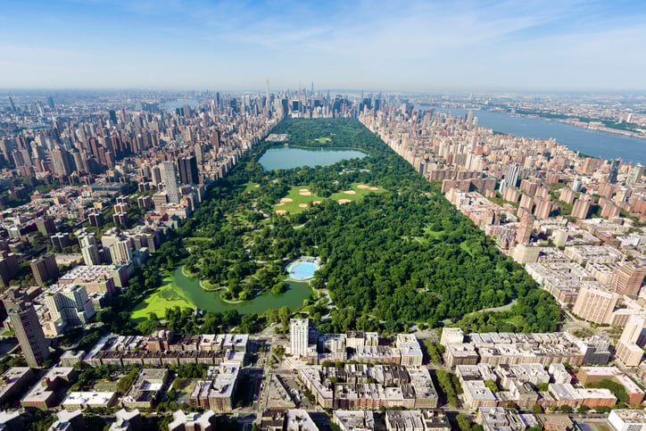 View of Manhattan wit Central Park