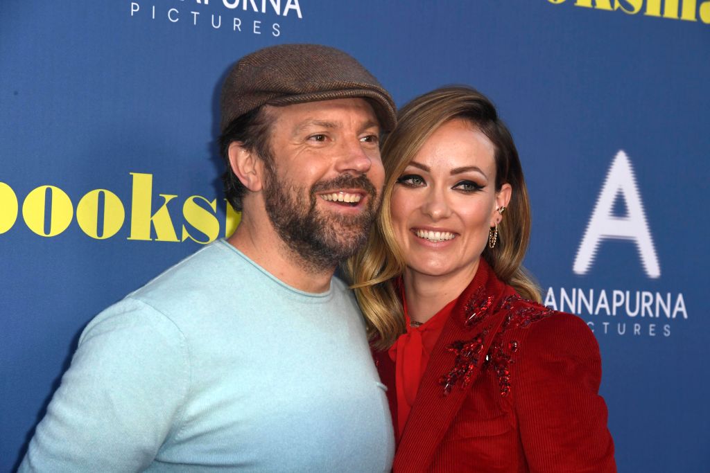 Jason Sudeikis and Olivia Wilde attend an LA Special Screening of Booksmart on May 13, 2019, in Los Angeles, California.