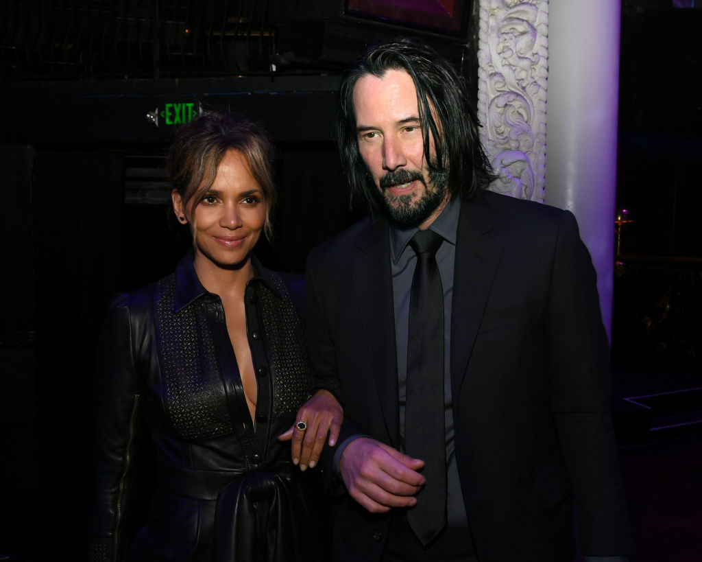 Halle Berry and Keanu Reeves