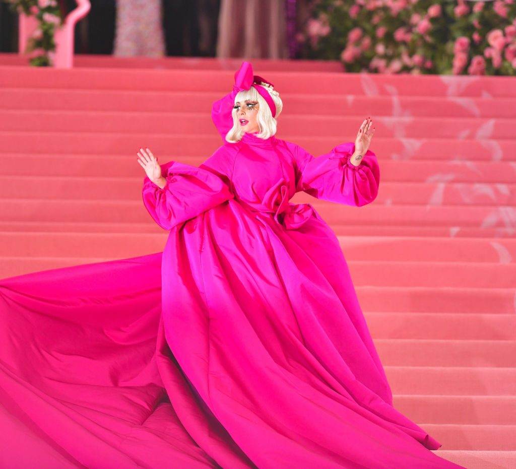 Lady Gaga arrives to The 2019 Met Gala Celebrating Camp: Notes on Fashion at Metropolitan Museum of Art on May 6, 2019 in New York City. 