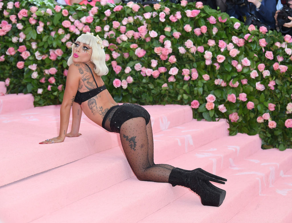 Lady Gaga arrives for the 2019 Met Gala celebrating Camp: Notes on Fashion at The Metropolitan Museum of Art on May 06, 2019 in New York City.
