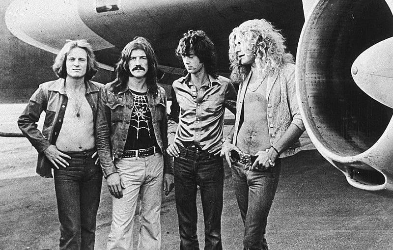 Led Zeppelin Singles Chart History