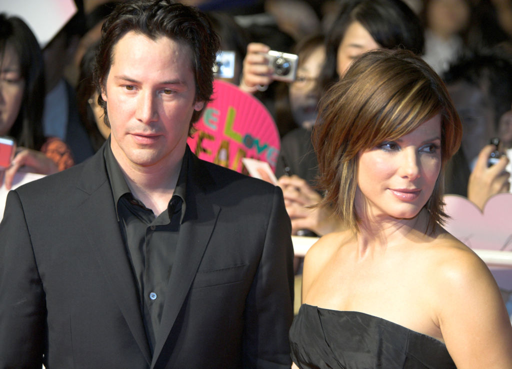 Keanu Reeves and Sandra Bullock