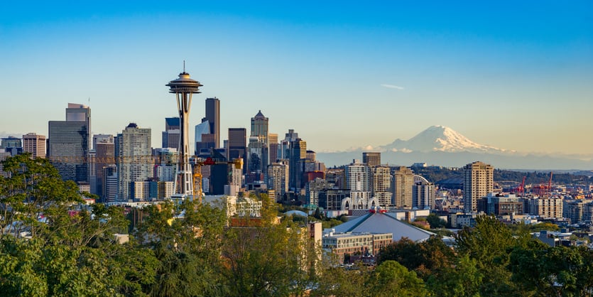 View of downtown Seattle