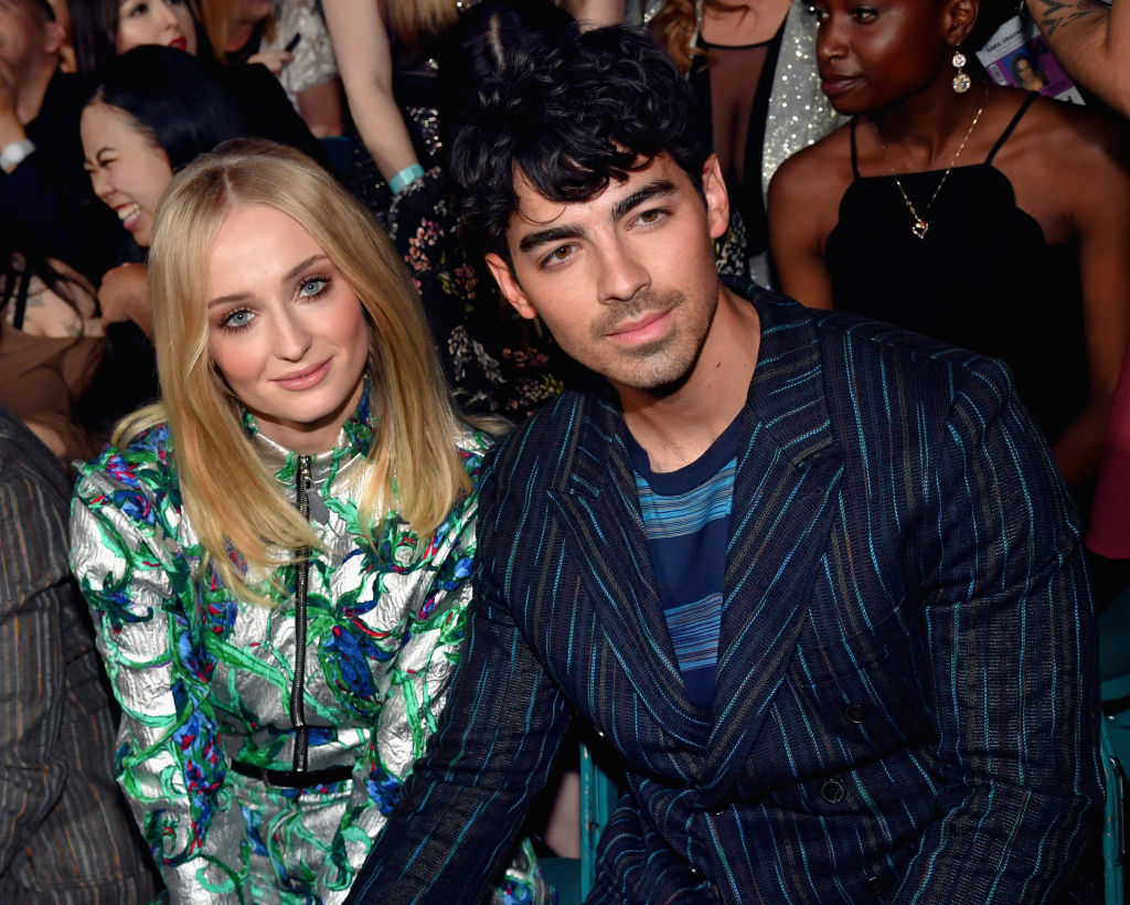 Sophie Turner and Joe Jonas attend the 2019 Billboard Music Awards at MGM Grand Garden Arena on May 1, 2019 in Las Vegas, Nevada.
