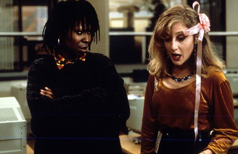 Whoopi and Carol Kane in 1986 film Jumpin' Jack Flash