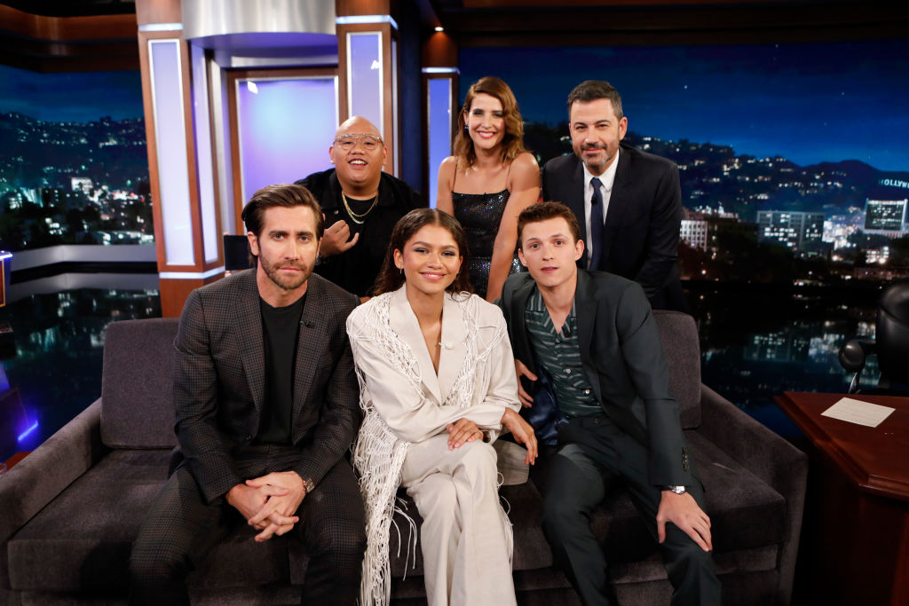 Tom Holland, Jake Gyllenhaal, Zendaya, Cobie Smulders, Jacob Batalon