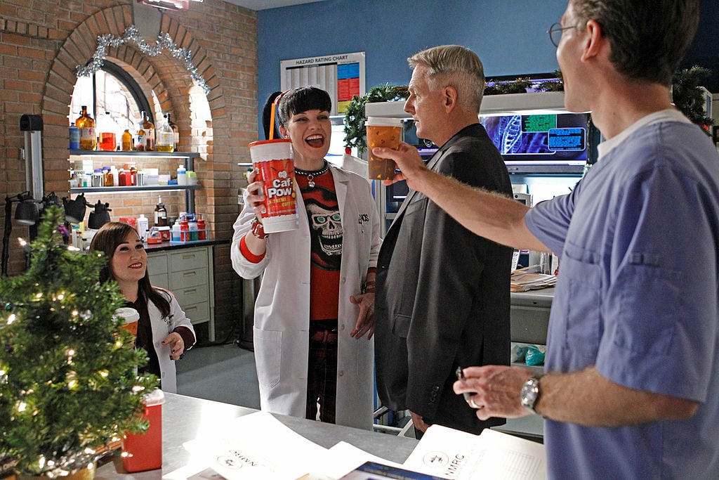 Abby, Gibbs, and NCIS team| Sonja Flemming/CBS via Getty Images