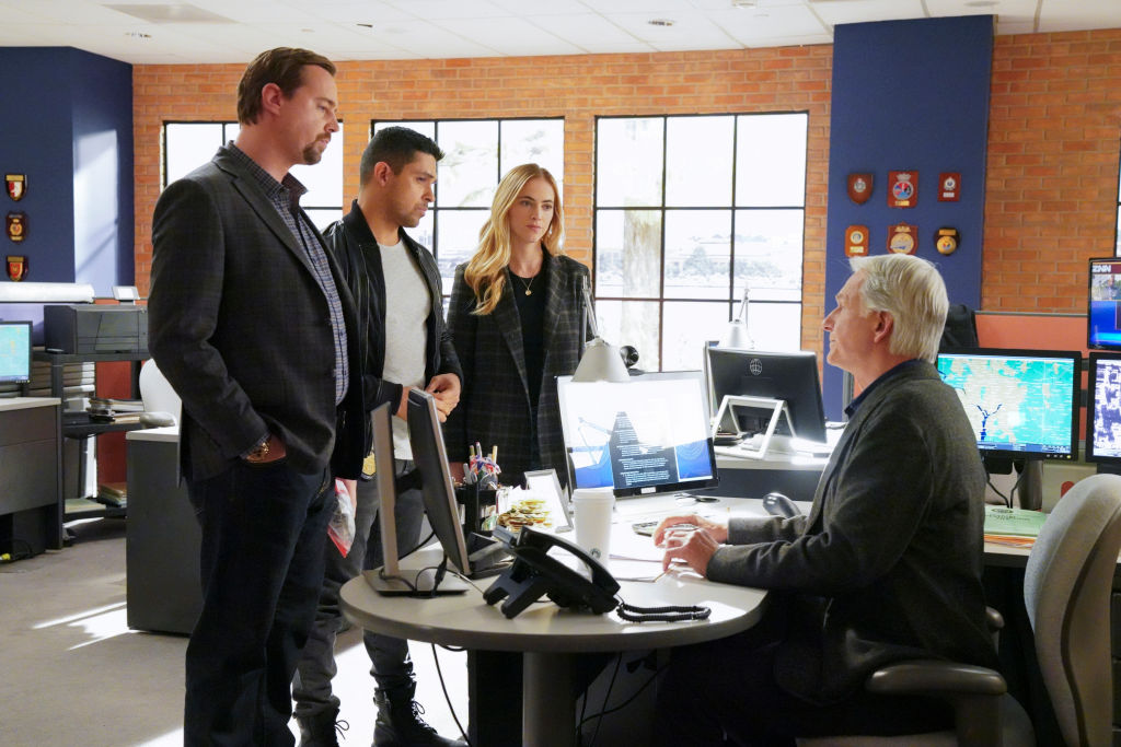 Agent Gibbs and his team | Bill Inoshita/CBS via Getty Images