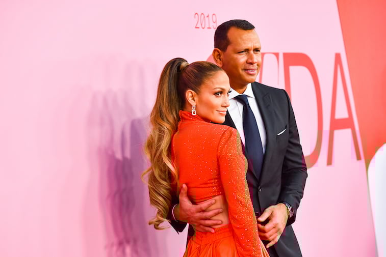 Jennifer Lopez and Alex Rodriguez