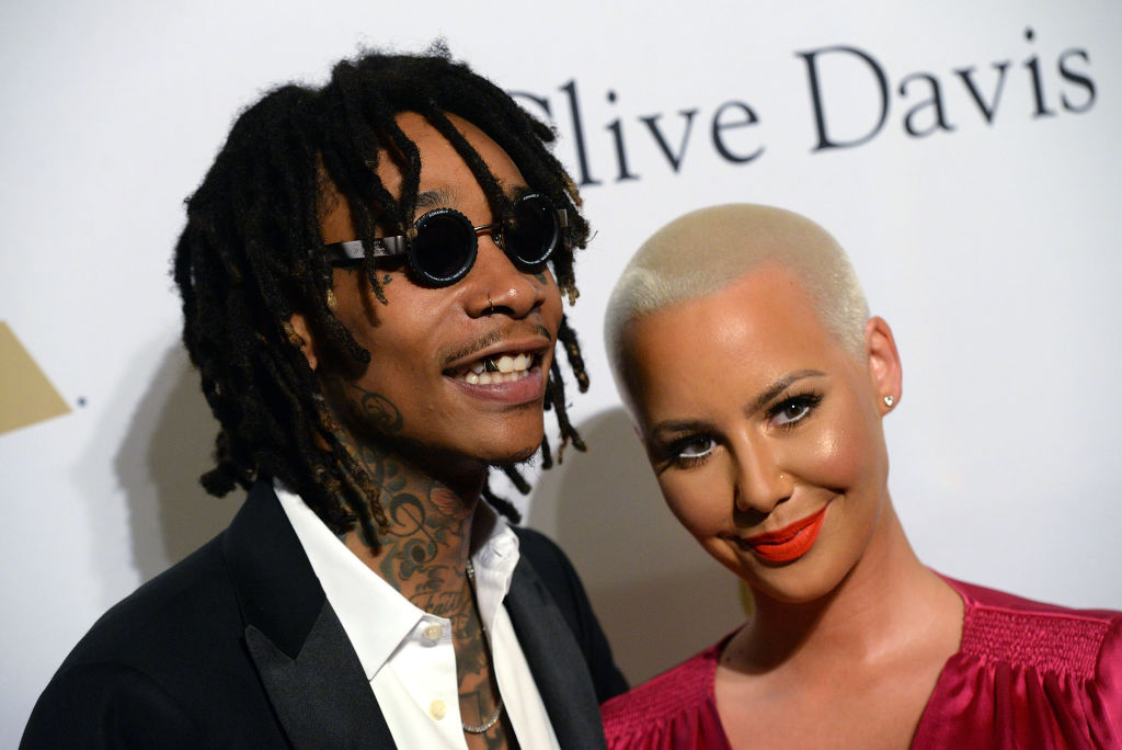 Wiz Khalifa and Amber Rose |