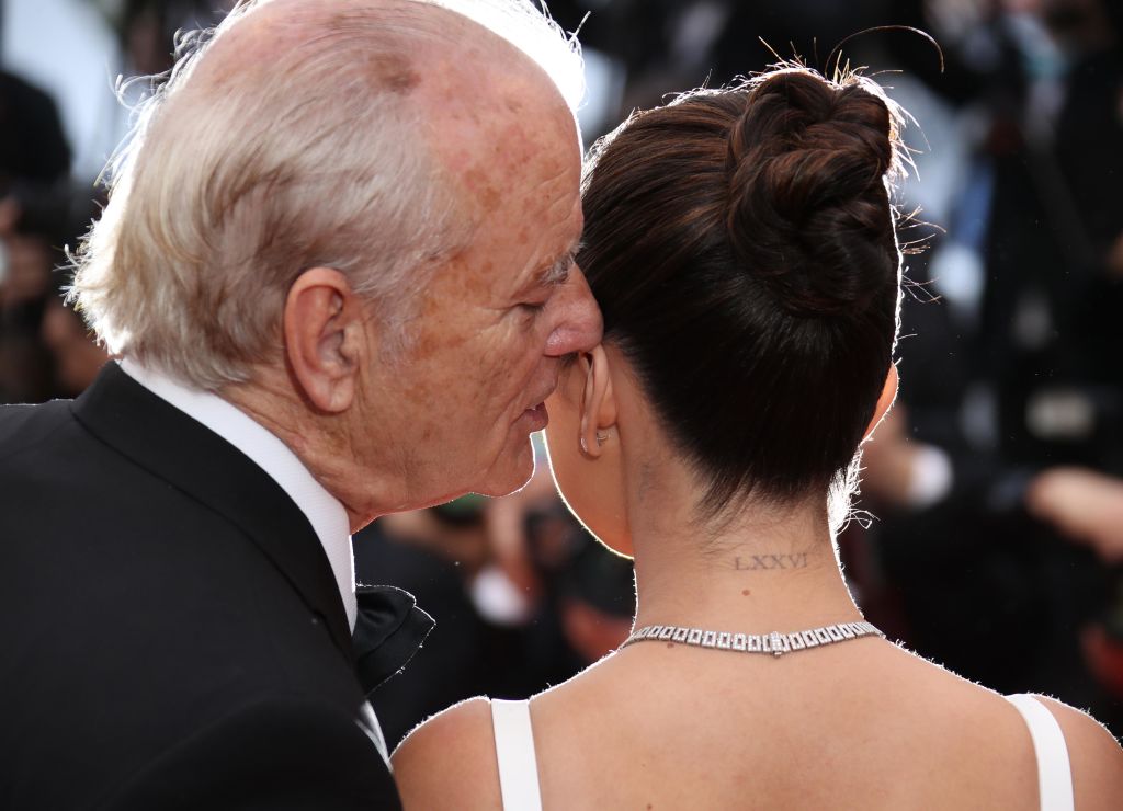 Bill Murray and Selena Gomez at Cannes.