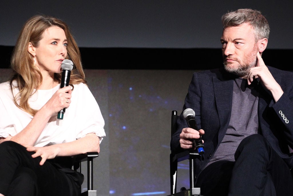 Annabel Jones and Charlie Brooker attend the FYSEE Event for Netflix's "Black Mirror" at Netflix FYSEE At Raleigh Studios | Tommaso Boddi/Getty Images