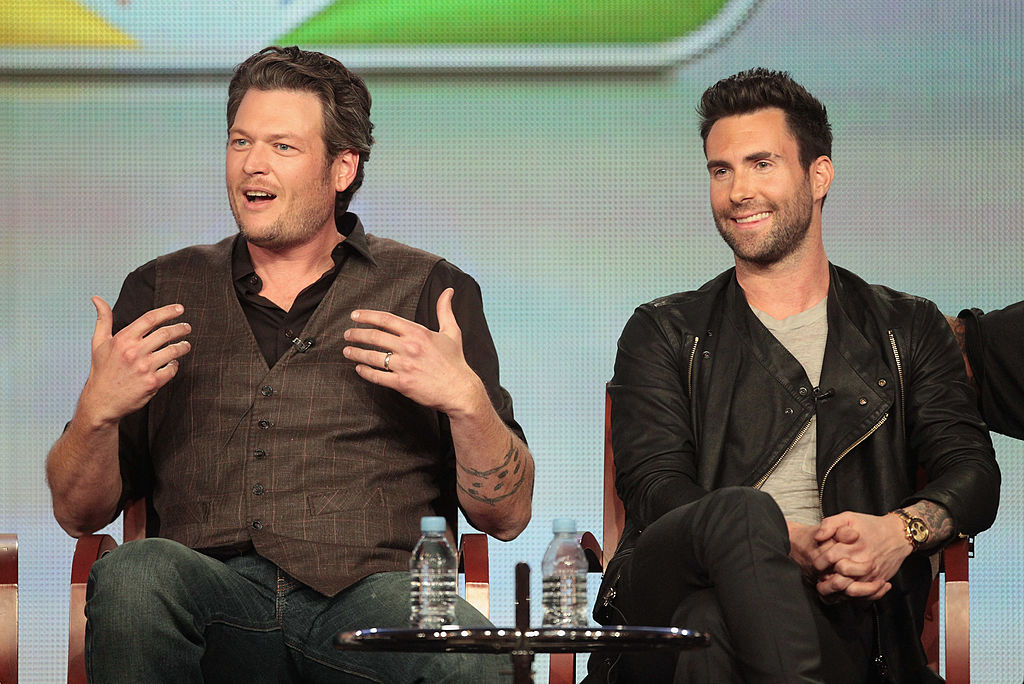 Blake Shelton and Adam Levine