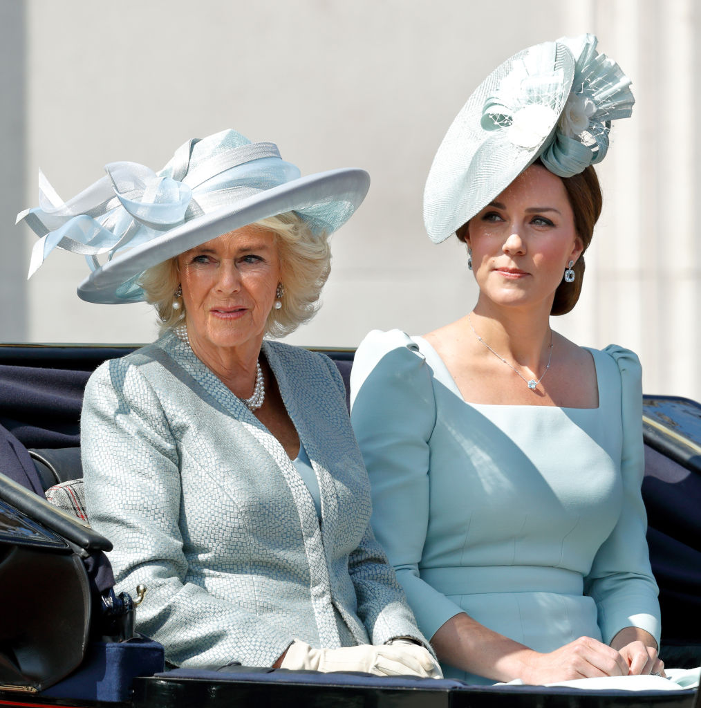 Camilla Parker Bowles and Kate Middleton