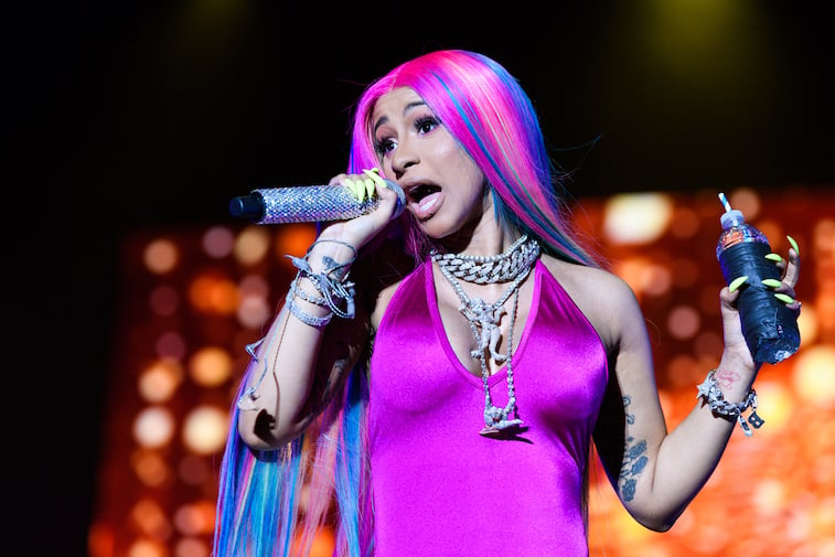 Cardi B returns to the stage after cancelling numerous shows due to  complications with liposuction