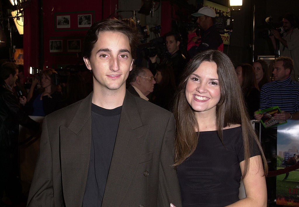 Charlie Korsmo and Sarah Marsh at a premiere