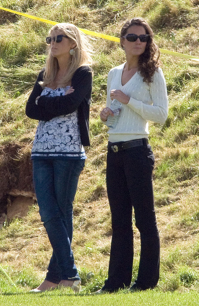 Chelsy Davy and Kate Middleton