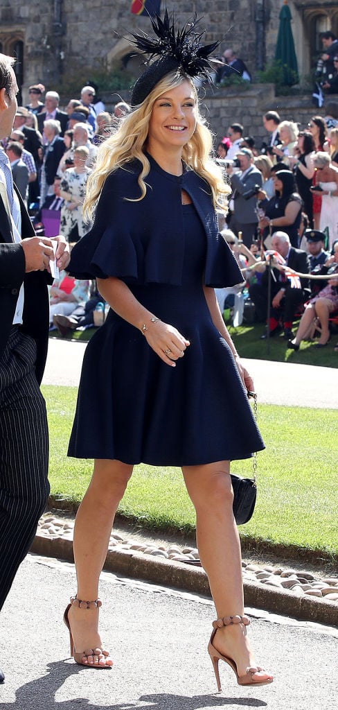 Chelsy Davy at Prince Harry and Meghan Markle's royal wedding