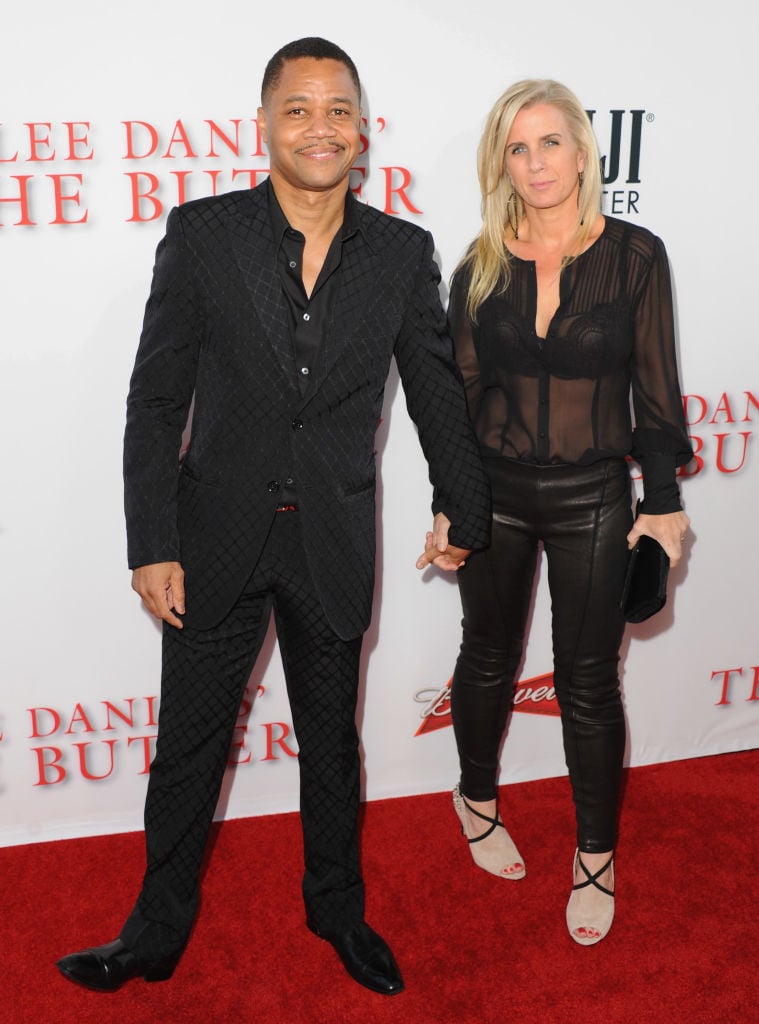 Cuba Gooding Jr. and  Sara Kapfer