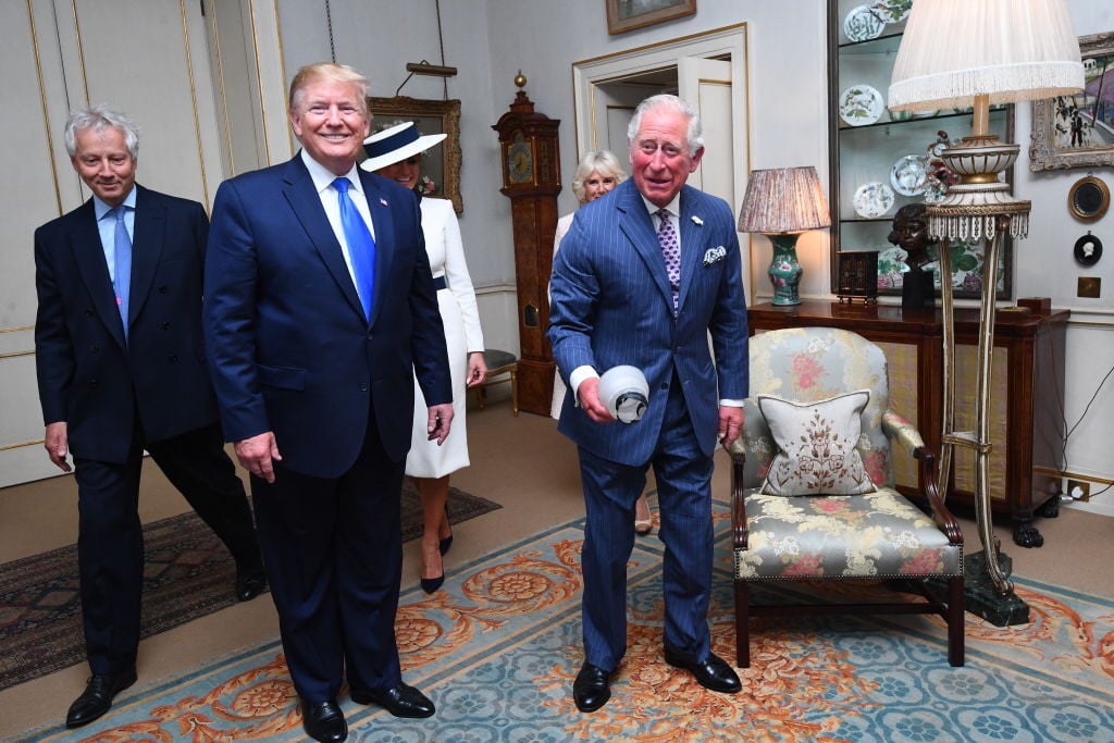 Donald Trump and Prince Charles