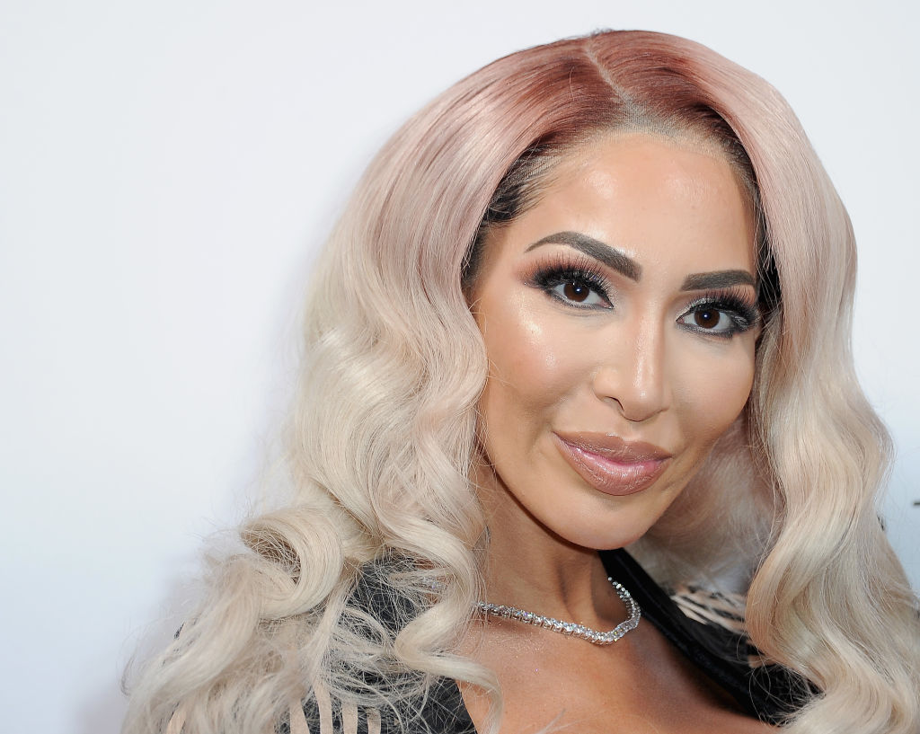 Emmys 2019: Farrah Abraham Sports Glittering Nude Gown on Red Carpet