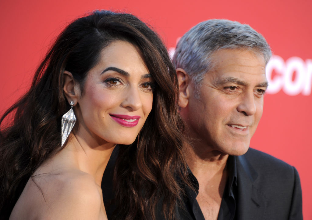 George Clooney and Amal