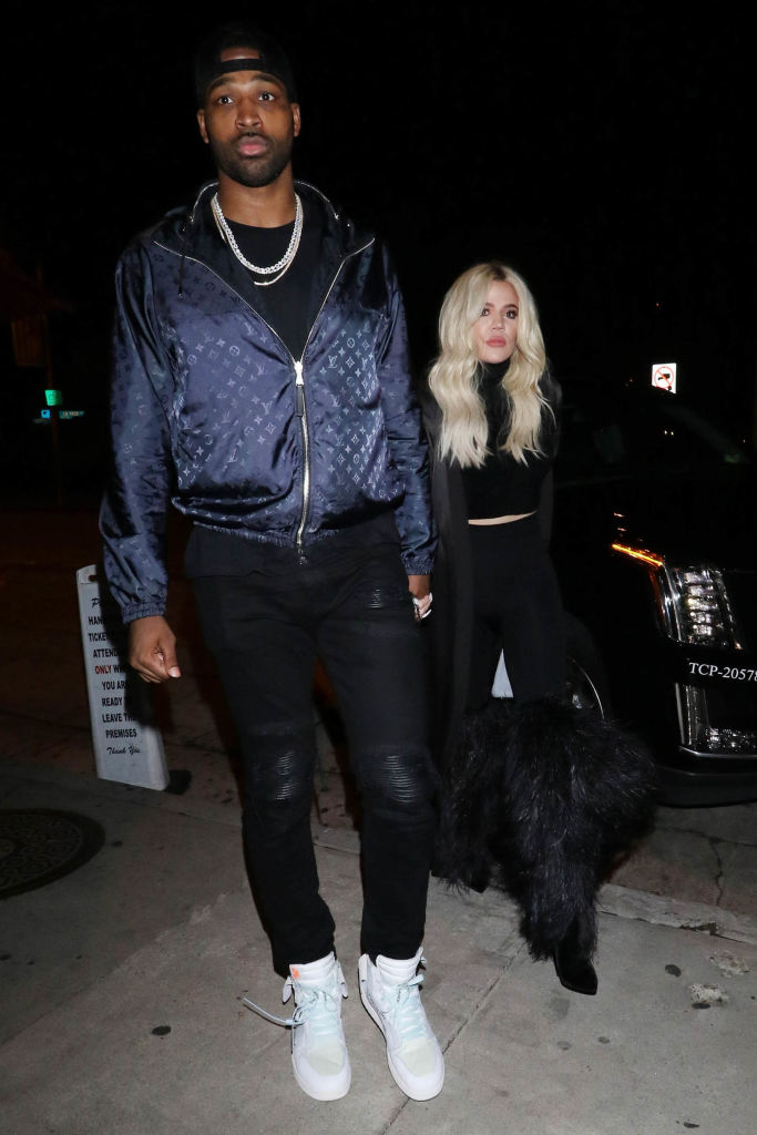 Khloe Kardashian and Tristan Thompson