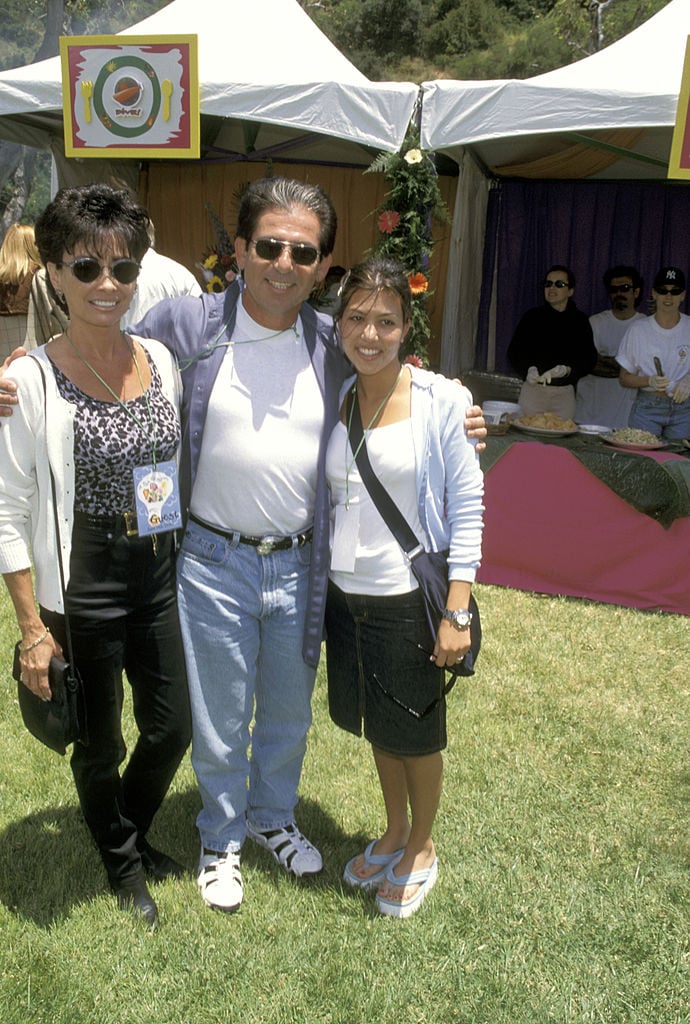 Robert Kardashian and Kourtney Kardashian