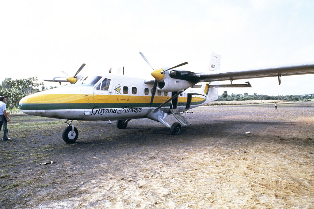 The airplane that Leo Ryan traveled to Jonestown on