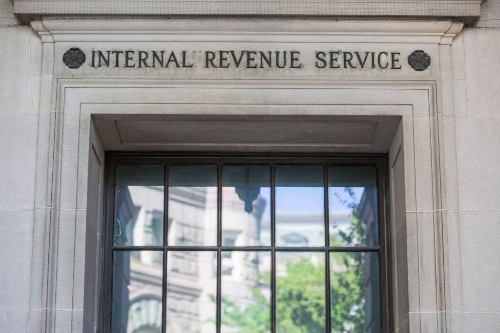 The IRS building in Washington, DC.