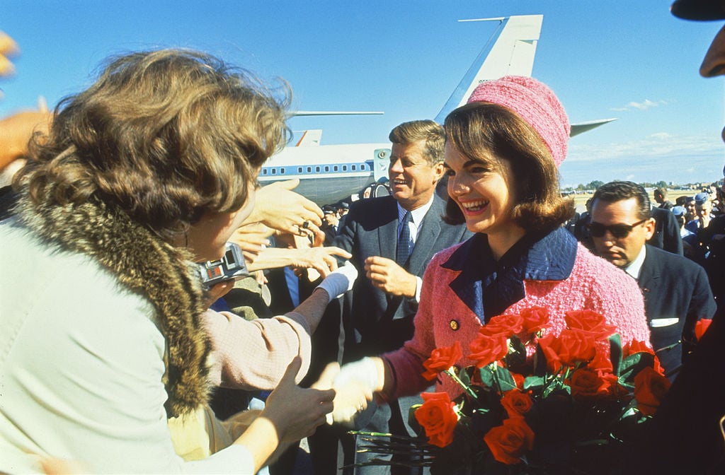 John F. Kennedy and Jackie Kennedy