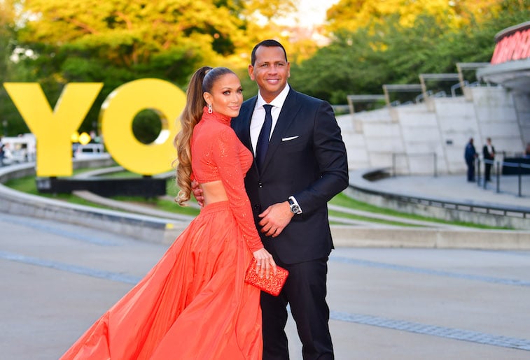 Jennifer Lopez and Alex Rodriguez