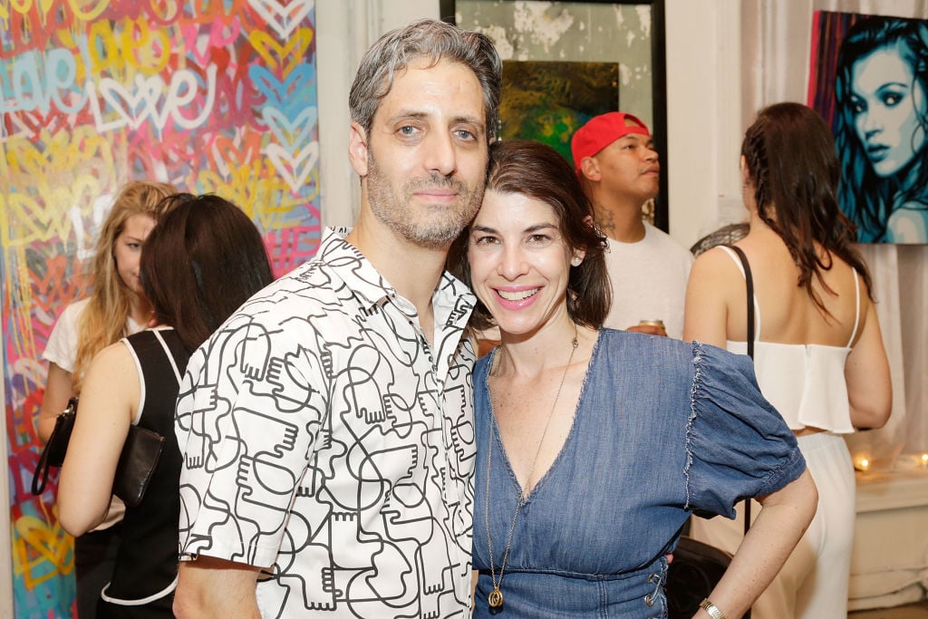 Actor Josh Saviano and Jennifer Saviano