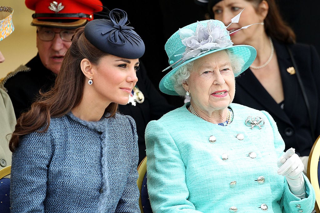 Kate Middleton and Queen Elizabeth