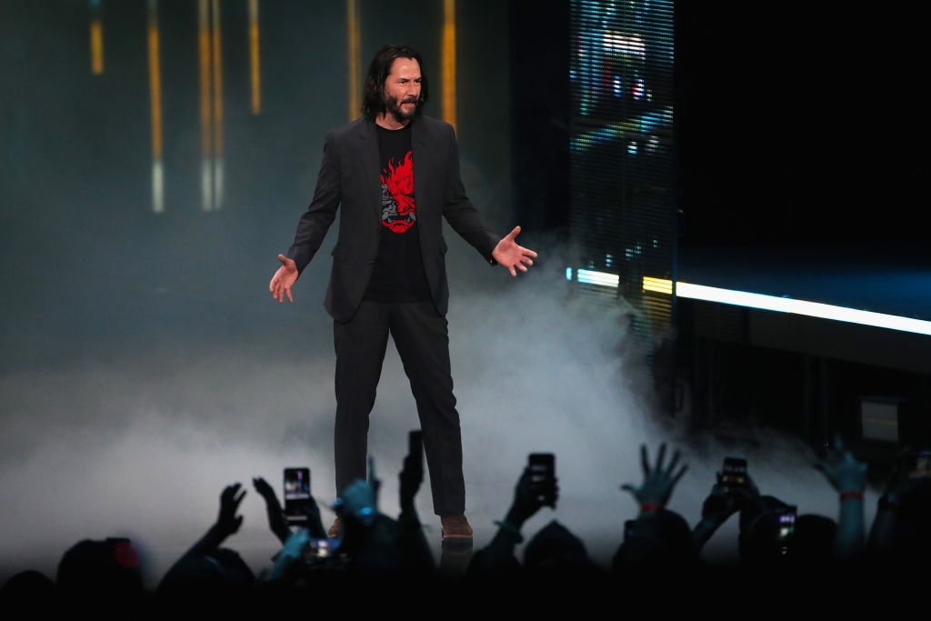 Actor Keanu Reeves