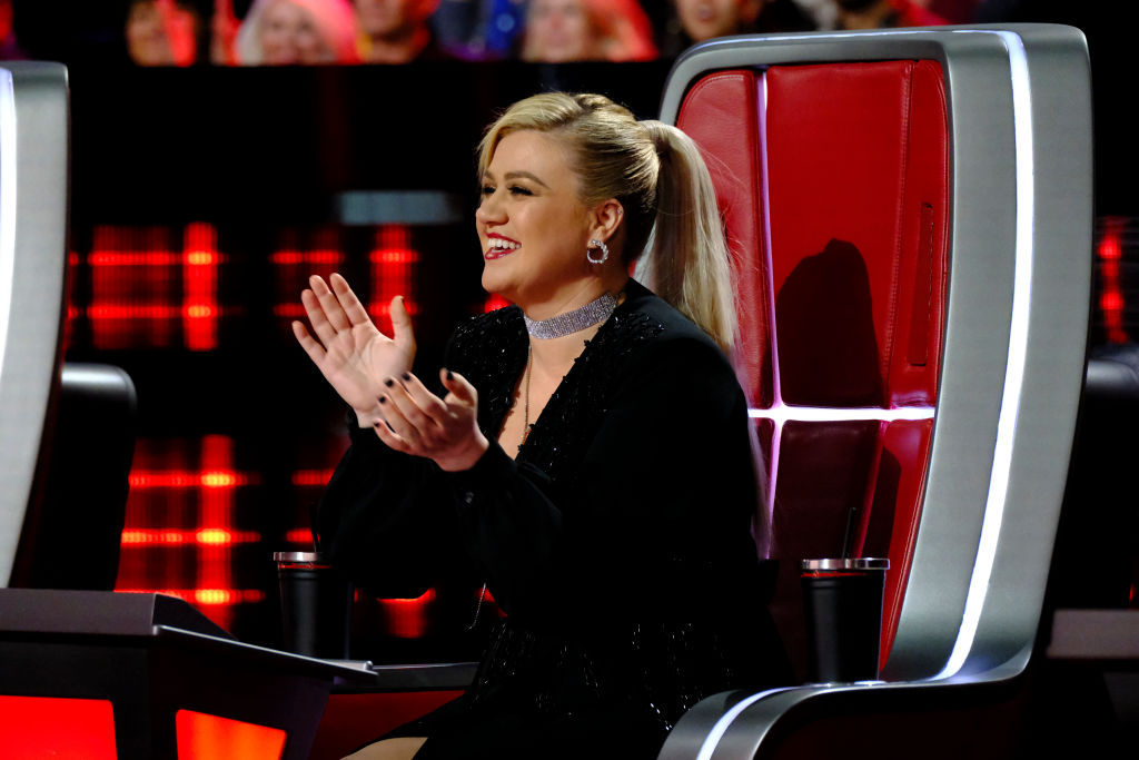 Kelly Clarkson on "The Voice