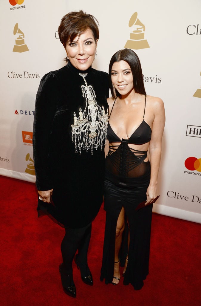 Kourtney Kardashian Kris Jenner