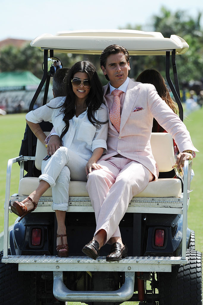 Kourtney Kardashian and Scott Disick