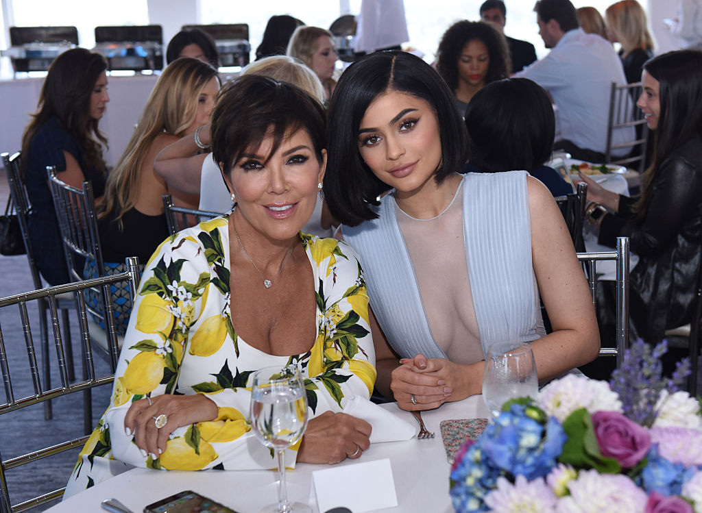 Kris Jenner and Kylie Jenner attend SinfulColors