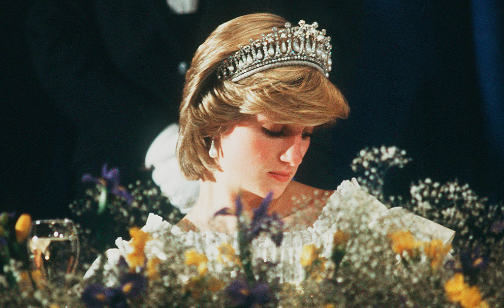 Princess Diana in the Lover's Knot Tiara