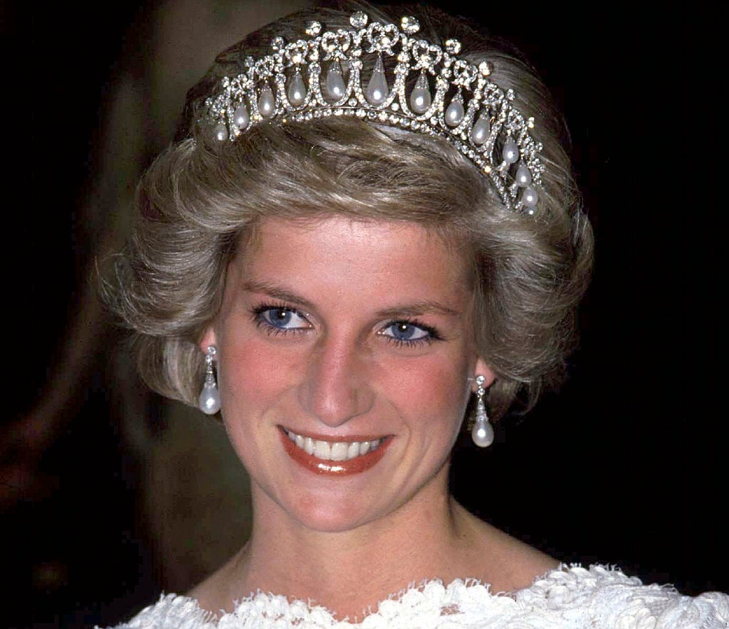 Princess Diana in the Lover's Knot Tiara