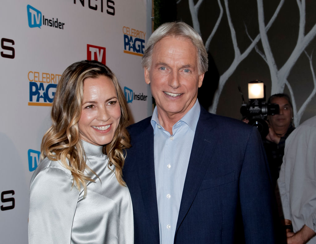 Maria Bello and Mark Harmon